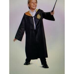 NWT Harry Potter, Hogwarts robe costume gold￼